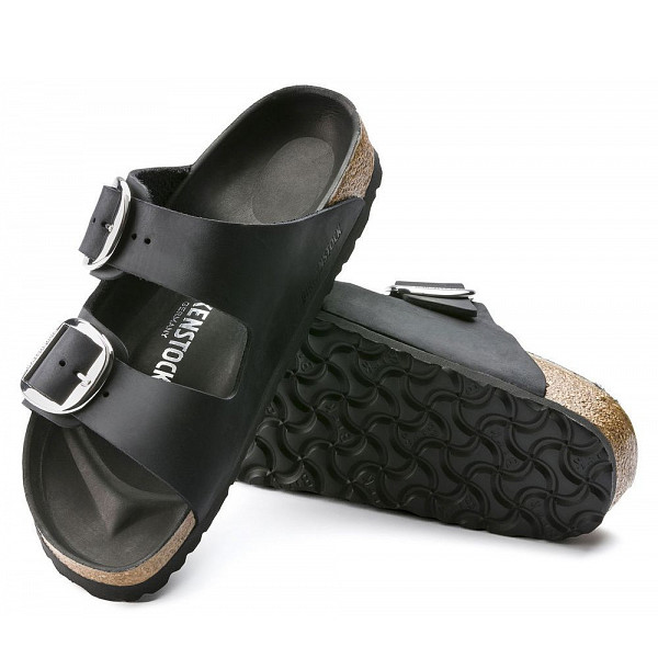 Birkenstock Arizona Big Buckle Pantolette black