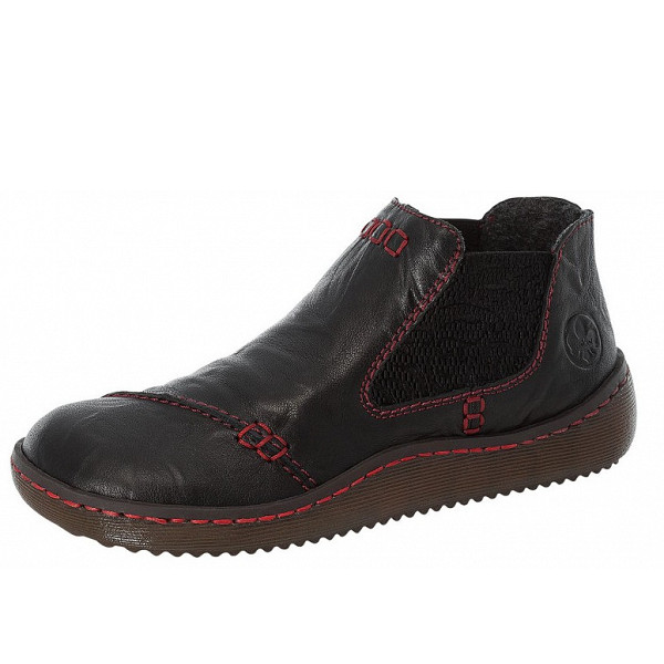 Rieker OST Stiefel schwarz massa
