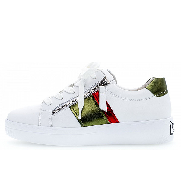 Gabor Komfortschuhe weiss/bosco/rosso