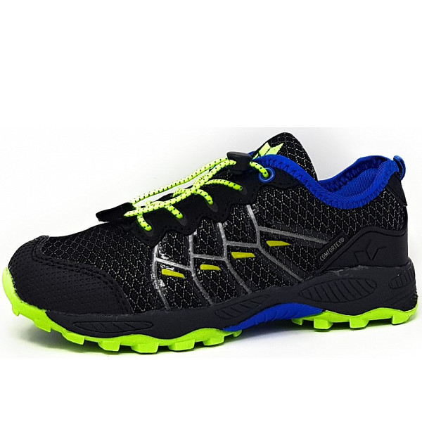 Lico Austin Low Hikingschuh 7011 schwarz/blau/lemon