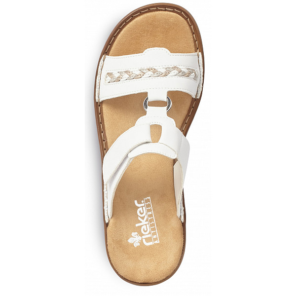 Rieker Pantoletten weiss