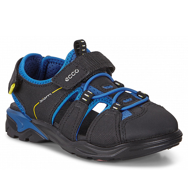 Ecco BIOM RAFT Sandalen BLACK/BERMUDA BLUE