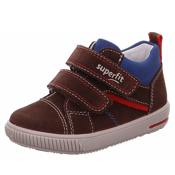 superfit Stiefelette Leder \ MOPPY Halbschuhe BRAUN