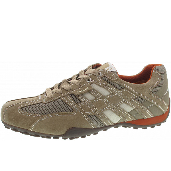 Geox Snake Schnürschuhe beige-dk orange