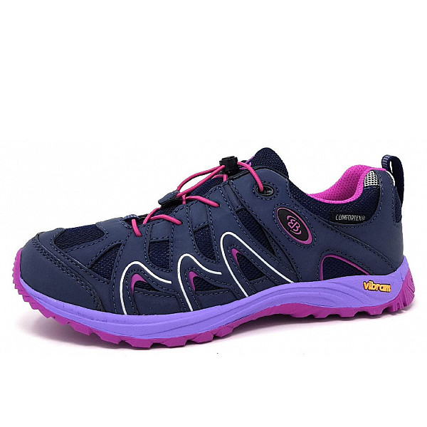 Brütting Vision Low Kids Wanderschuh lila/pink