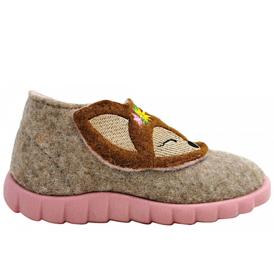 Fischer Markenschuh Mädchen Hausschuh - Flexi Einhorn Design