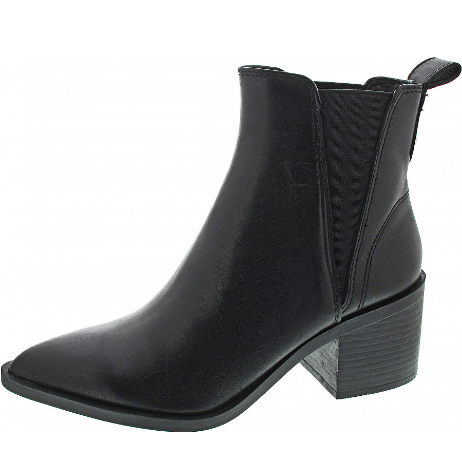 steve madden audience black leather boot