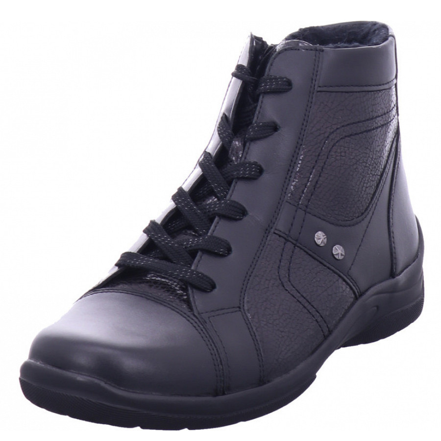 Stiefeletten Weite H Schwarz