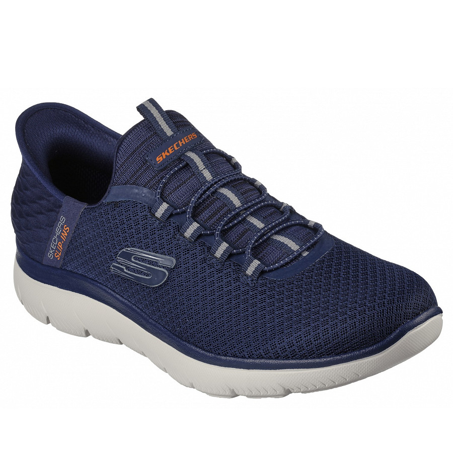 skechers navy sneakers