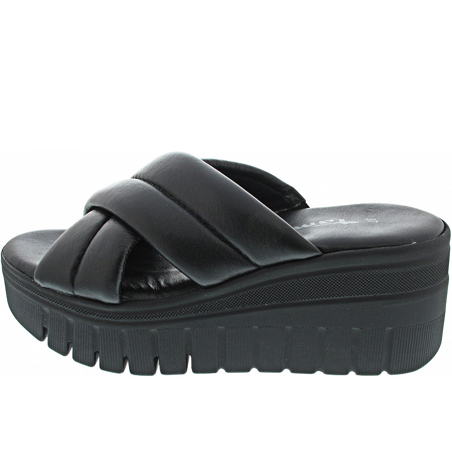 Sandalia Con Tacón Tamaris Para Mujer - Color Limón Suave, Talla 36 EU