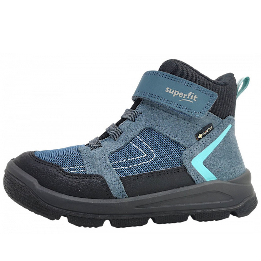Superfit MARS Klettschuh BLAU/HELLGRÜN 8020 1-009089-8020