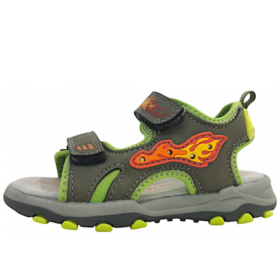 Lurchi Jungen Brian Sandalen, Grau (Mid Grey Produktbild-Vorschau 2