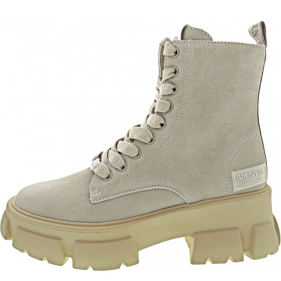 steve madden tanker boots beige