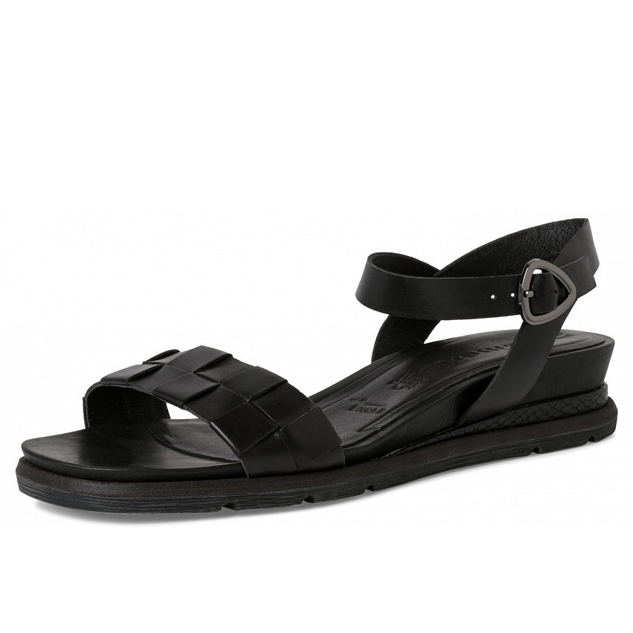 Sandale à Talon Tamaris Femme - Modèle 1-28244-44, Semelle Confort Touch-IT, Talon Bloc