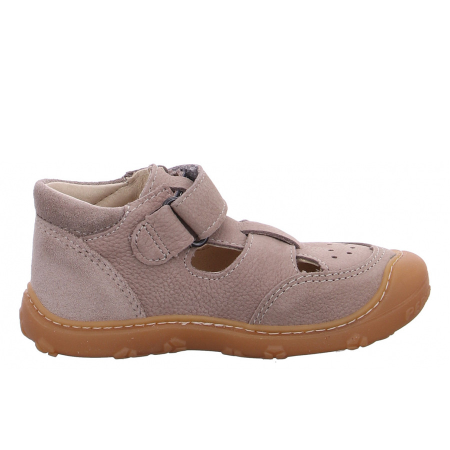 Pepino Minilette - Sandali Bambina In Vera Pelle Rosa, Comodi E Morbidi Con Chiusura In Velcro, Made In Europe - Taglia 43