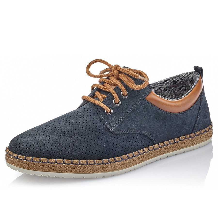 Rieker Schnürschuh pazifik denim B5235-14 | schuhwelt.de 