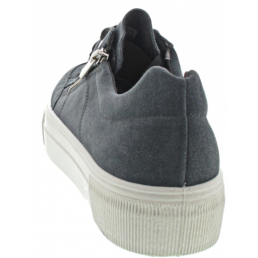 Baskets Legero Lima Pour Femme - Gris, Taille 39 - Légères, Semelle Antidérapante, Fermeture éclair Intérieure