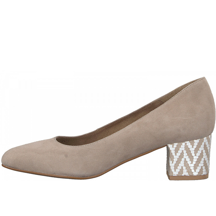 pumps taupe spitz